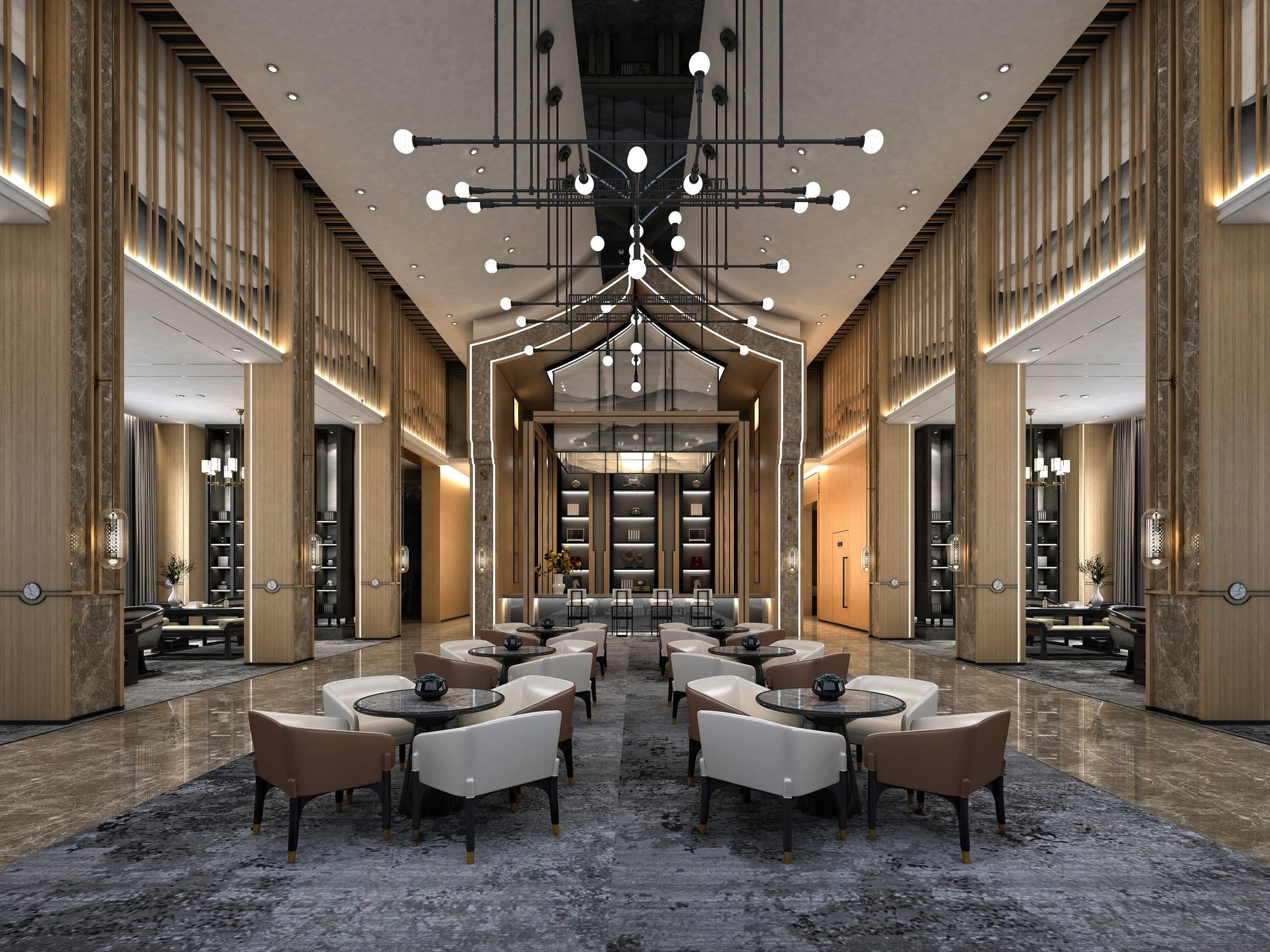 boutique hotel lobby